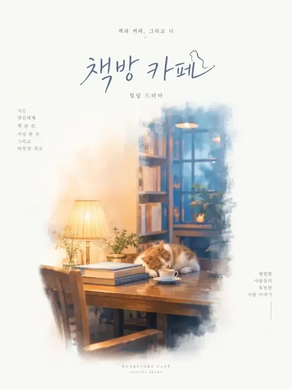 《猫与咖啡书店》海报封面